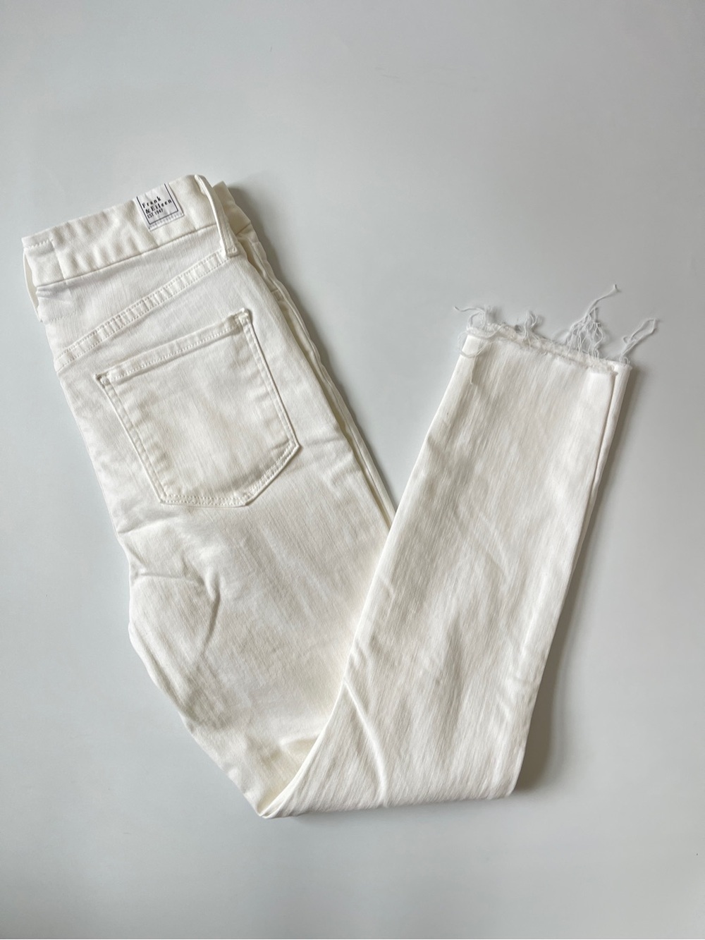 Frank & Eileen SLIGO Vintage White Denim Size 28